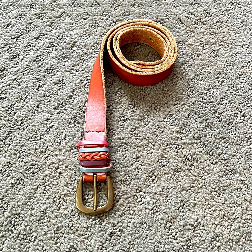 Light brown Leather belt